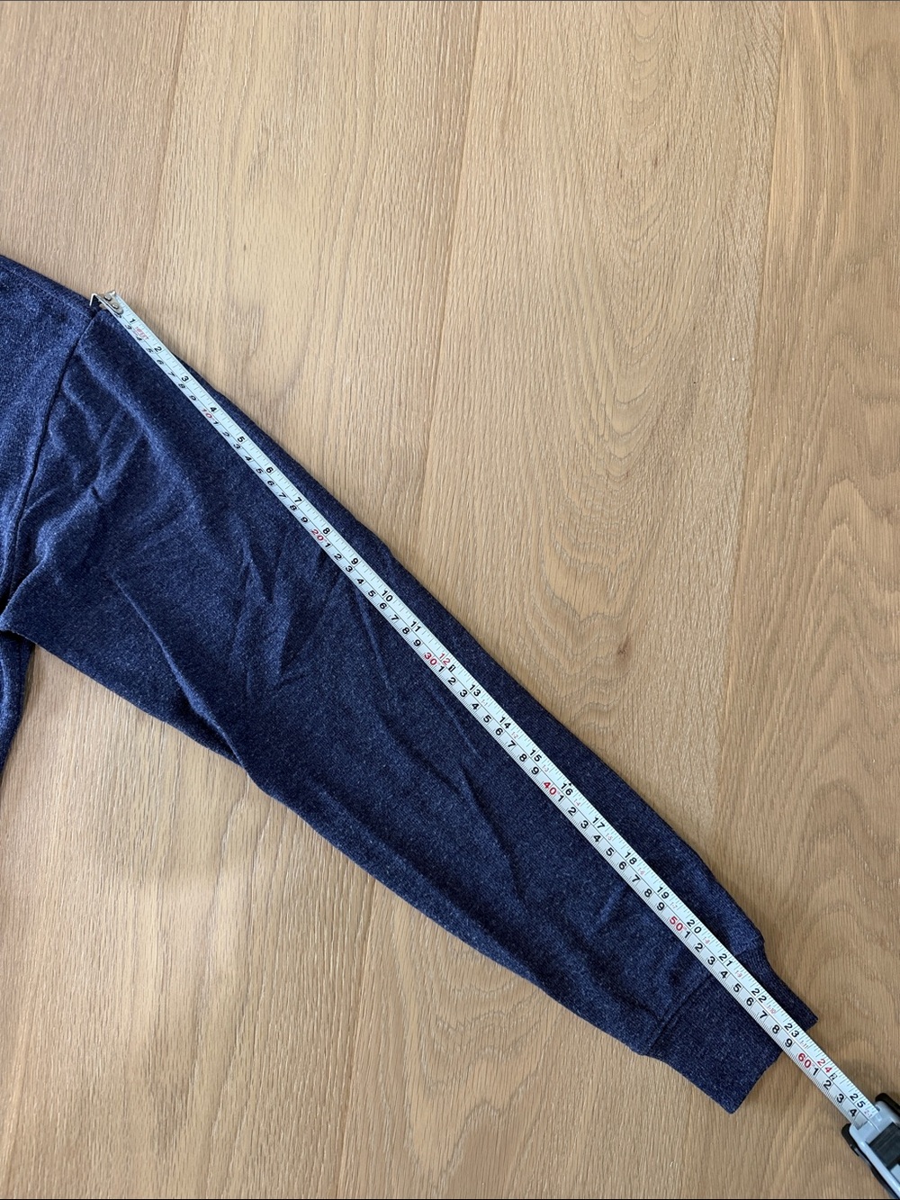 Spiritual Gangster Navy Crewneck Sweatshirt with Small Rainbow Heart - Picture 8 of 8